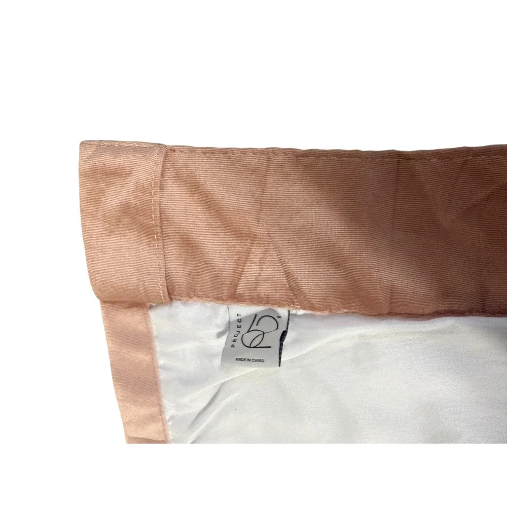 Project 62 Target Pair of Velvet Luster Drapes Curtains Pink Blackout 2 Panels